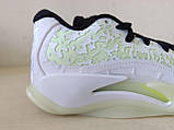 Дитячі підліткові кросівки унісекс Nike Air Jordan Zion 3 Green/White DV3869-110, фото 7