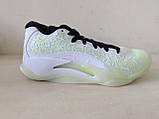 Дитячі підліткові кросівки унісекс Nike Air Jordan Zion 3 Green/White DV3869-110, фото 9