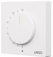 ENGO термостат дротовий ESIMPLE-230W, 230В, білий, HEAT/COOL, TPI алгоритм