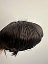 Перука чоловіча з фіксаторами Men's European Wig Dark Brown, фото 4