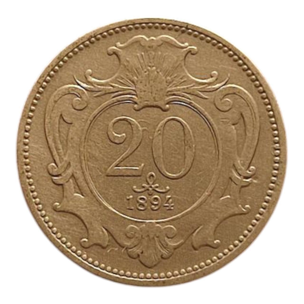 Австрія 20 гелерів, 1894, фото 1