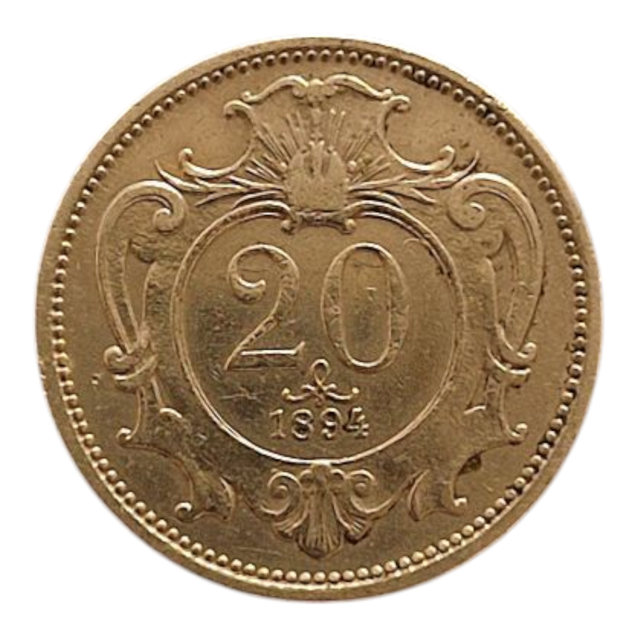 Австрія 20 гелерів, 1894, фото 1