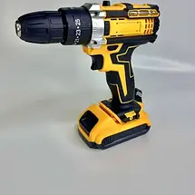 Великий набір інструментів KRAFFTEC 48V – дриль-шуруповерт, 2 акумулятори та повний комплект з 54 штук інструментів, фото 2