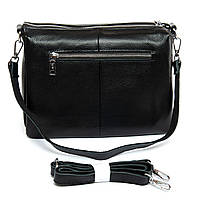 Сумка Женская Классическая кожа ALEX RAI 2087 black Женские кожаные сумки оптом и в розницу в Украине, фото 3