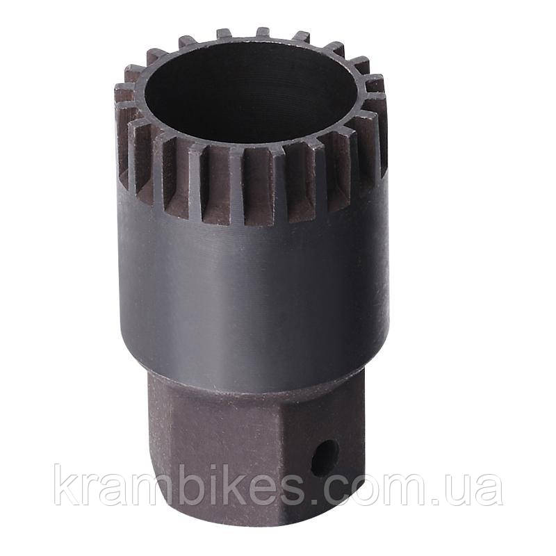 Зйомник каретки Kenli KL-9706А під ключ та тріскачку чорний, фото 1