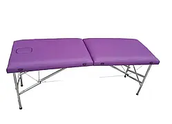 Кушетка розкладна Люверс з отвором для обличчя масажний стіл для косметологічних процедур B_2309