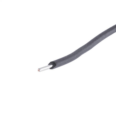 Провід в силіконовій ізоляції, чорний (HEAT180SID-1.0BK) LAPP KABEL, 1м, фото 1