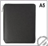 Щоденник датований 2026 PRIMAVERA, A5, чорний, штуч. шкіра/поролон (BM.2120-01)