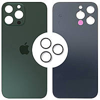 Задня кришка Apple iPhone 13 Pro Max (зелена оригінал Китай із кільцями)