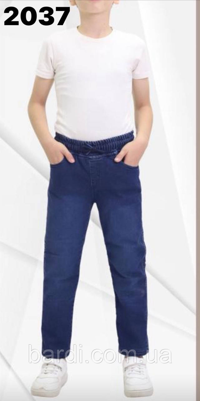 Джинси для хлопчика 9-12 на флісі