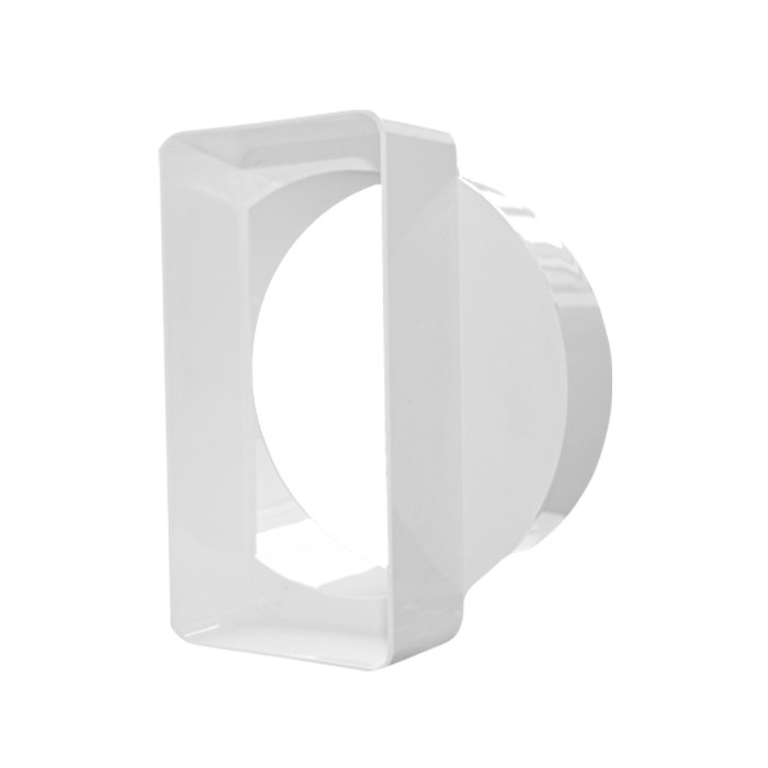 З'єднувач для плоских та круглих каналів повітроводу D/ZK 100 110х55 мм Dospel, фото 1