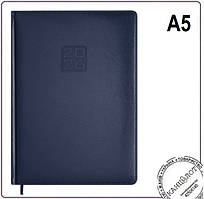 Щоденник датований 2026 BRAVO, A4, синій, штуч. шкіра/поролон (BM.2740-02)