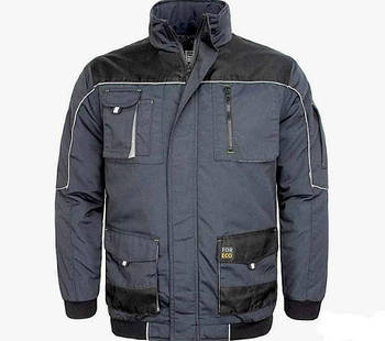 Куртка утеплена робоча на блискавці, спецодяг зимовий