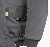 Куртка класична робоча на блискавці, спецодяг зимовий, фото 4