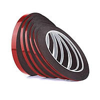 Скотч двосторонній м'який для задніх кришок (аналог Amaoe) 3 мм, 10 м (чорний)