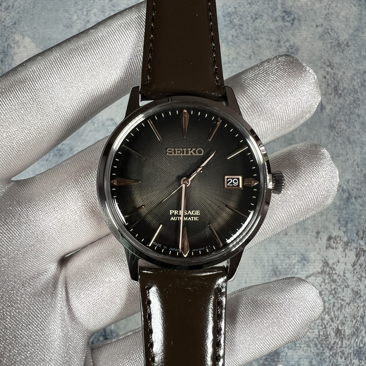 Чоловічий годинник SEIKO SRPJ17J1 PRESAGE COCKTAIL TIME IRISH COFFEE, фото 1