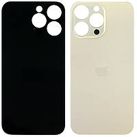 Задня кришка Apple iPhone 14 Pro Max (золотиста AAAA з великим отвором)