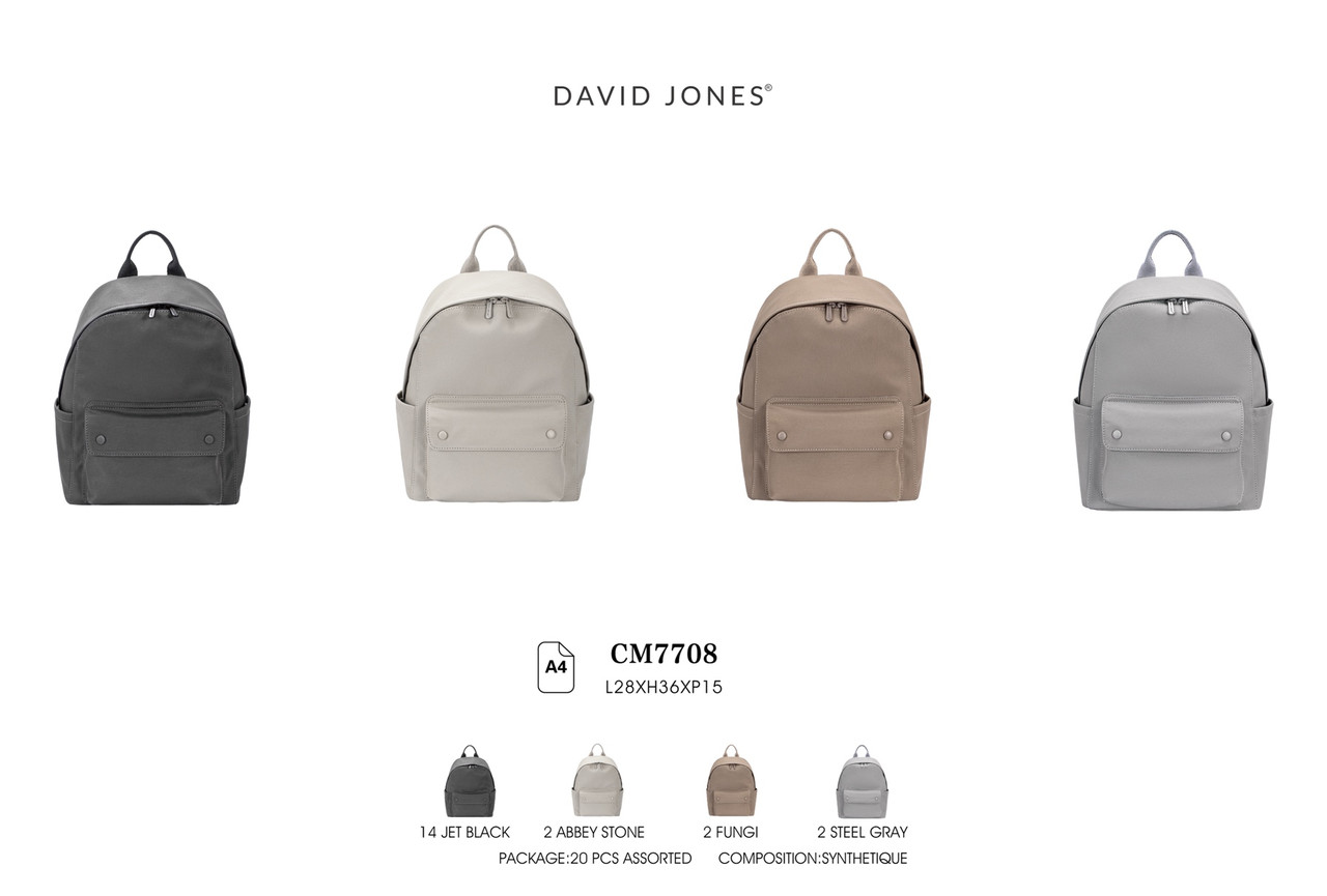 Жіночий рюкзак D.Jones 7708  жіночі рюкзаки оптом David Jones (Девід Джонс) Одеса 7 км