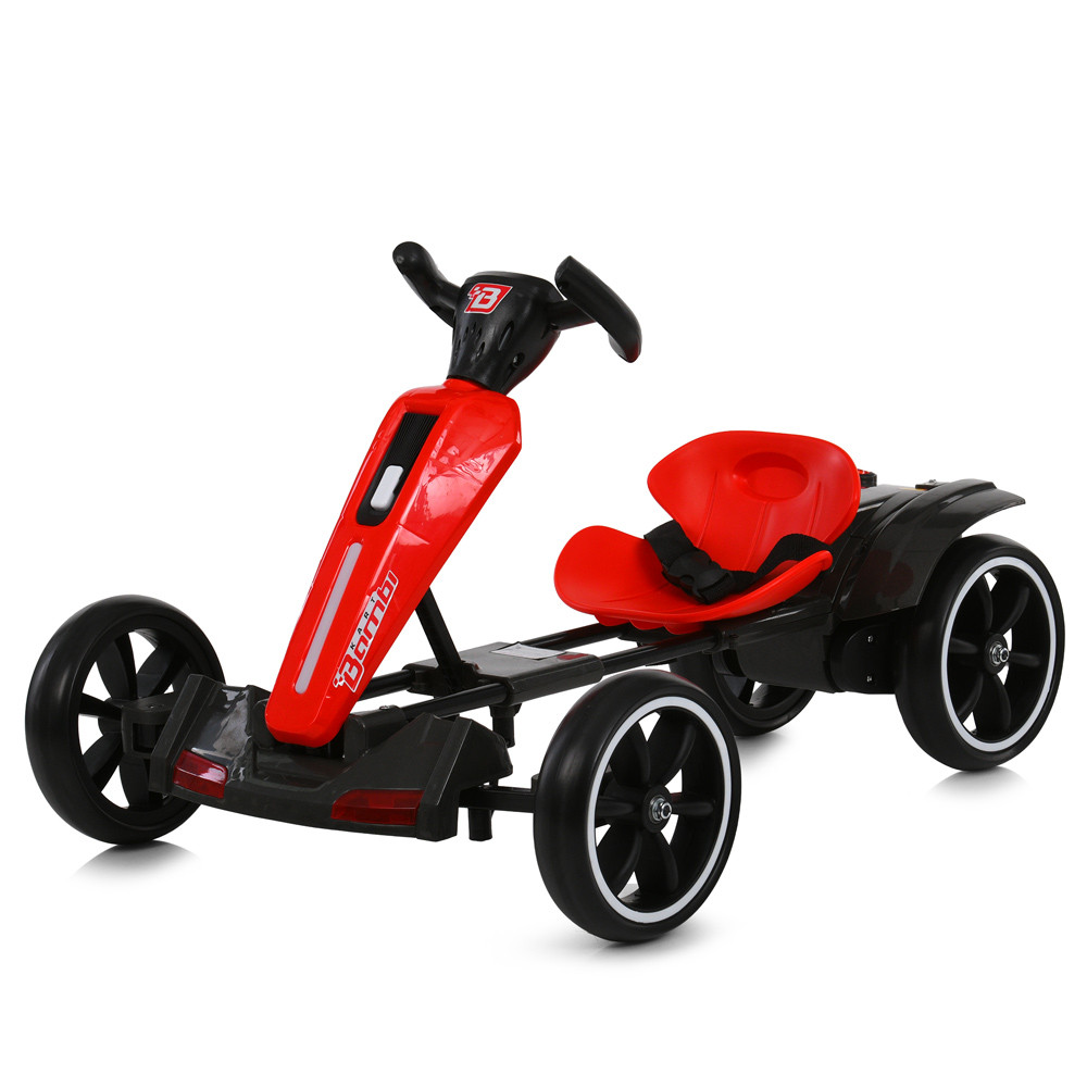 Дитячий електрокарт M 6277EBR-3 Bambi червоний, фото 1