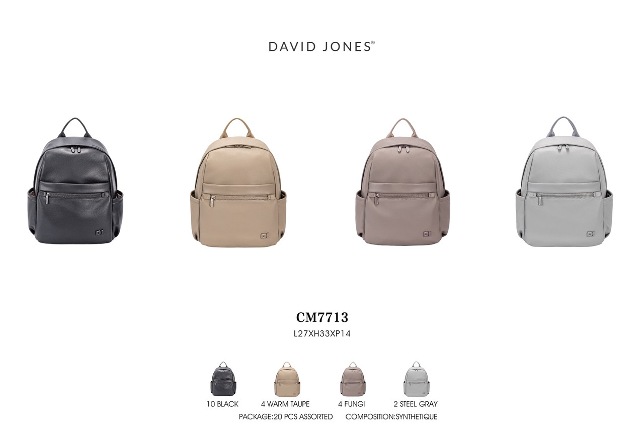 Жіночий рюкзак D.Jones 7713 жіночі рюкзаки оптом David Jones (Девід Джонс) Одеса 7 км