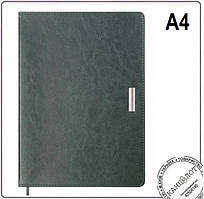 Щоденник датований 2026 SALERNO, А4, 288 стор., зелений, штучна шкіра (BM.2741-04)