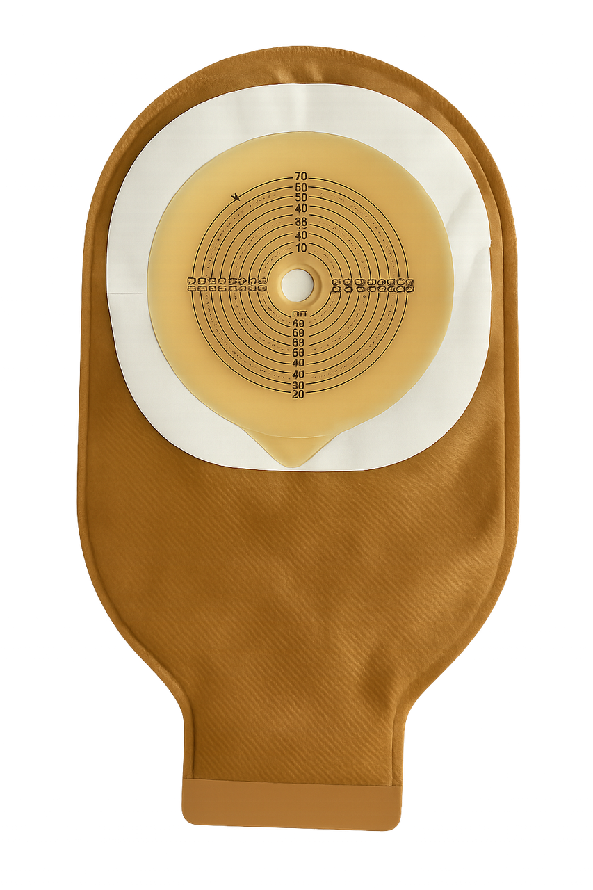 Калоприймач однокомпонентний відкритий непрозорий, з фільтром, стома 12-70 мм, 30 шт