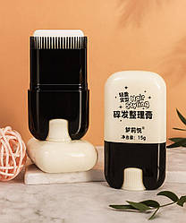 Восковий стік для укладки волосся з щіточкою "Hair Styling", 15 г