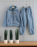 5710-29 Спортивний костюм тринитка на флісі підліток (4 од: 36,38,40,42), фото 5