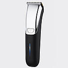 Машинка для стрижки + 4 насадки, від USB, SURKER SK-779 / Акумуляторний тример для стрижки / Машинка для волосся, фото 3