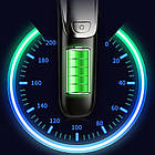 Машинка для стрижки + 4 насадки, від USB, SURKER SK-779 / Акумуляторний тример для стрижки / Машинка для волосся, фото 5