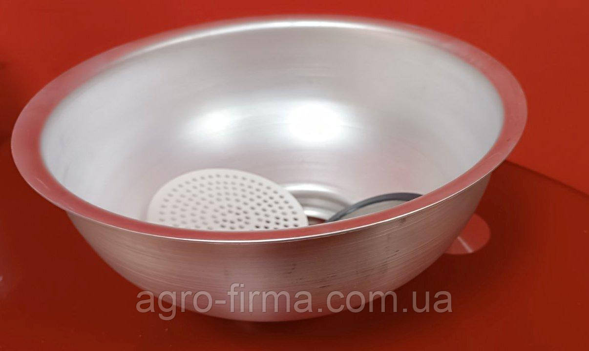 Алюмінієве сито цідилка для молока, d125 мм, фото 1