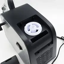 Електрична м’ясорубка Domotec MS-2028 4500 Вт, 1 кг/хв, насадки для ковбас і кебе, реверс, металевий лоток, фото 4