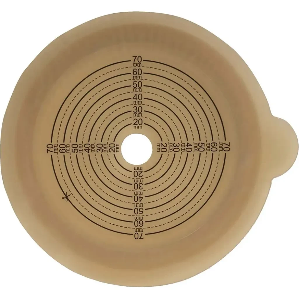 Пластина для двокомпонентного калоприймача, розмір стоми: 12-70 мм (10 шт/упак)