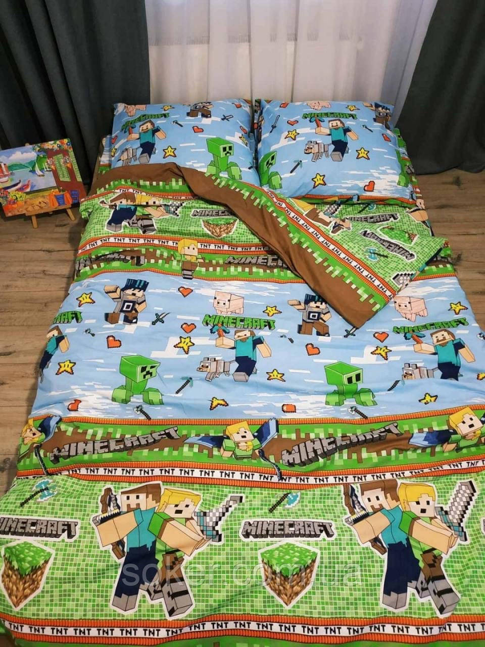 Полуторна постільна білизна Gold Lux