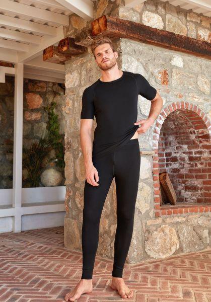 Чоловіча термофутболка 44-52р TM Berrak Туреччина чорна, фото 1