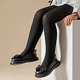 Колготи капронові чорні для дівчинки 104-110, фото 3