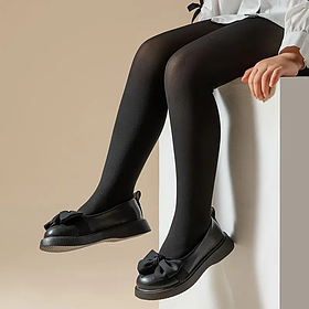 Колготи капронові чорні для дівчинки 128-134