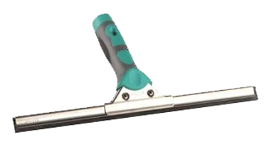 Швабра для миття вікон НАСАДКА (сгонка) 35 см з прогумованою рукояткою Pro