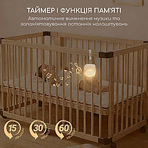 Генератор білого шуму Swan ЕМ-10 нічник для дітей та дорослих з таймером генератори білого шуму для заспокоєння 26 мелодій, фото 5