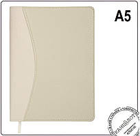 Щоденник датований 2026 AURORA, A5, бежевий, штучна шкіра/поролон (BM.21115-28)
