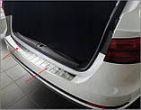 Захисна накладка на задній бампер для Audi A4 B9 Avant 2015-2019, FL 2019-2024, фото 2