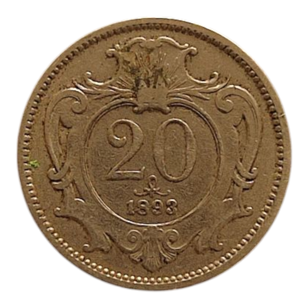 Австрія 20 гелерів, 1893, фото 1