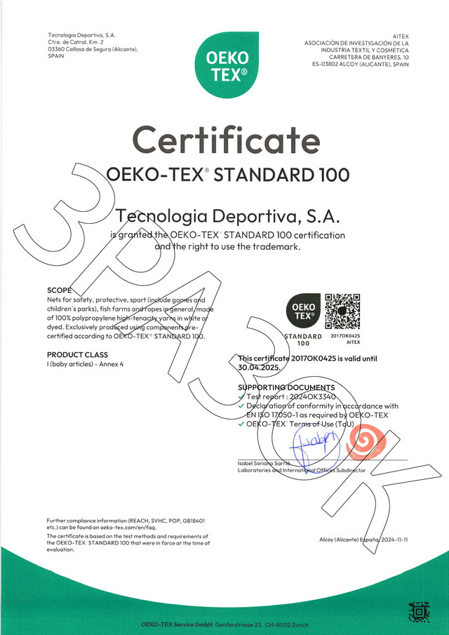 Сертифікат El leon De oro