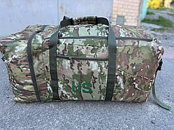 Сумка баул тактична us 160 л непромокаюча покращена Мультикам