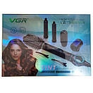 Фен-стайлер VGR 5 в 1 V-486, Professional, 5 насадок, фото 3