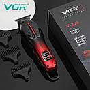 Тример VGR V-226 RED, 9000 RPM, 3 насадки, LED display, фото 2