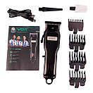 Акумуляторна машинка для стриження (clipper) VGR V-251, 4 насадки, 2000 mAh, LED display, фото 3