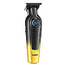 Тример VGR V-996 YELLOW, 4 насадки, LED display, фото 6