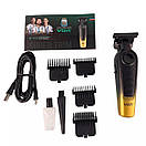 Тример VGR V-996 YELLOW, 4 насадки, LED display, фото 7