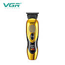 Тример VGR V-227 GOLD, 3 насадки, LED display, фото 4
